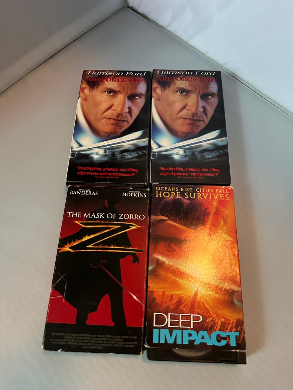 VHS Tapes- $5 each- ACTION MOVIES- 90s/ 2000s🍿🎬 lots of VHS tapes in our store!!